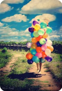 birthday balloons:)